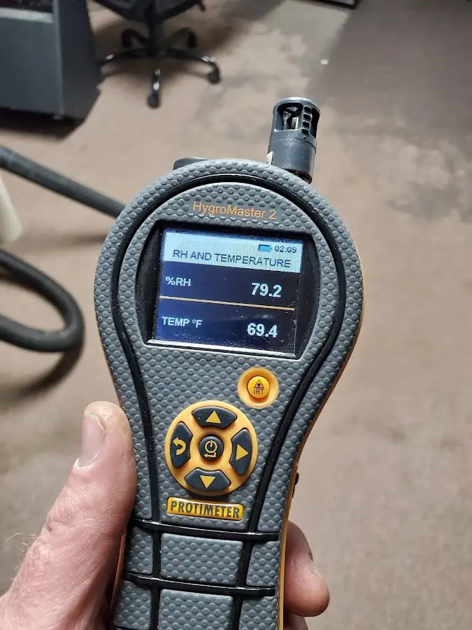 Moisture meter humidity assessment for Fire & Smoke Damage Restoration in Grafton